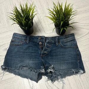 Lucky Brand Dark Blue Jean Shorts
